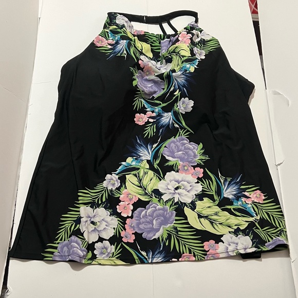 Lane Bryant | Cacique Swim Tropical Paradise 2pcs Swimsuit Set - Picture 3 of 7